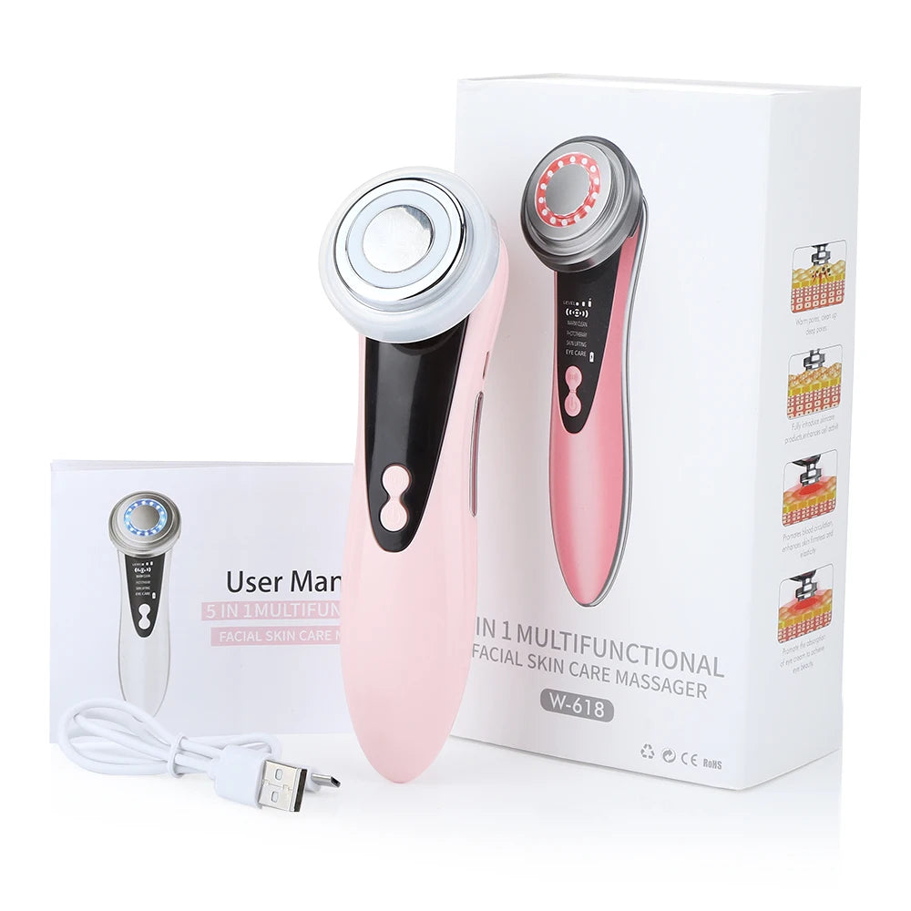 EMS LED Facial Massager