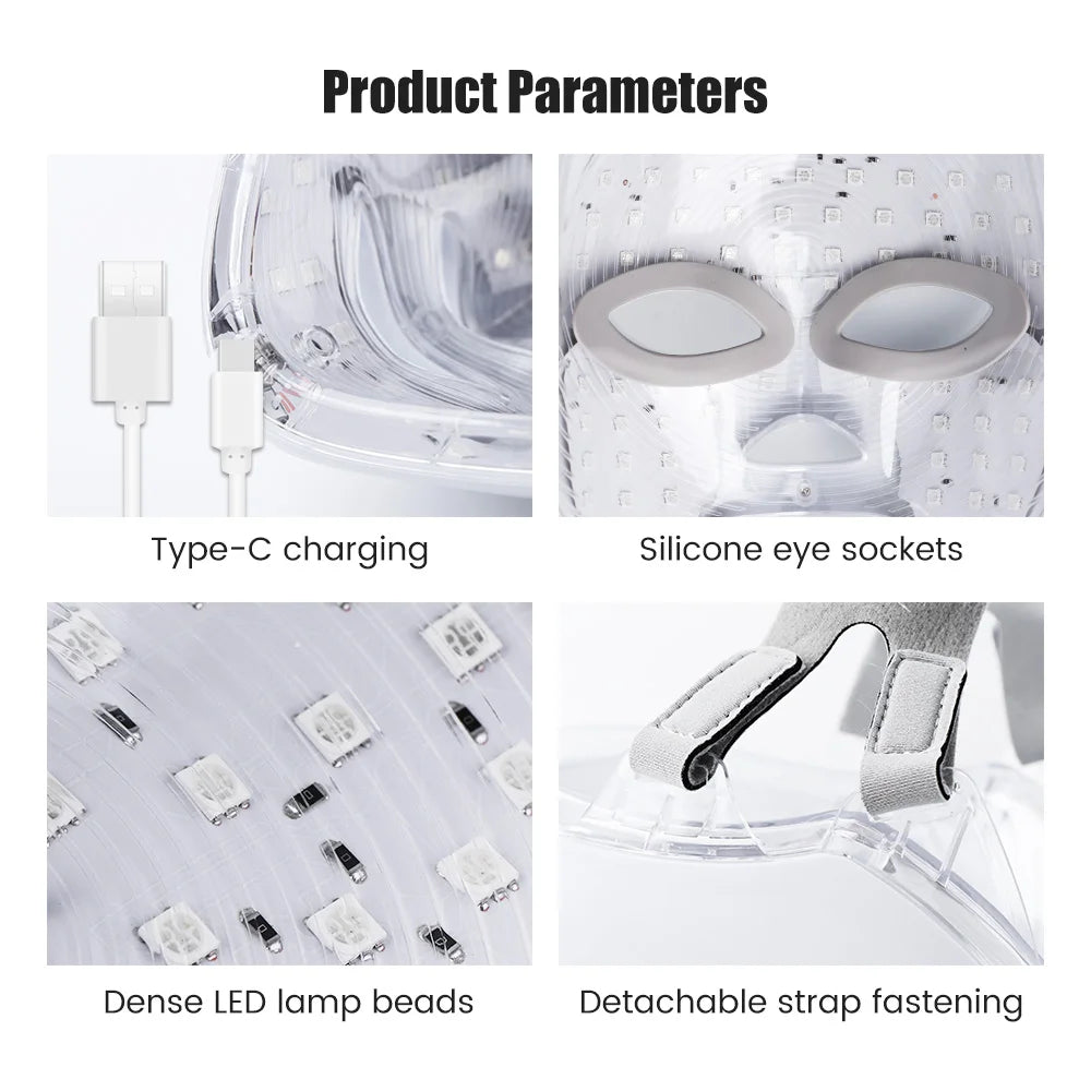 LED facial mask