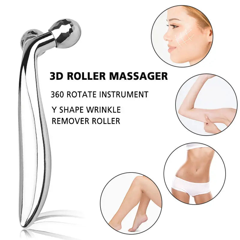 3D Y-Shape Facial Massage Roller