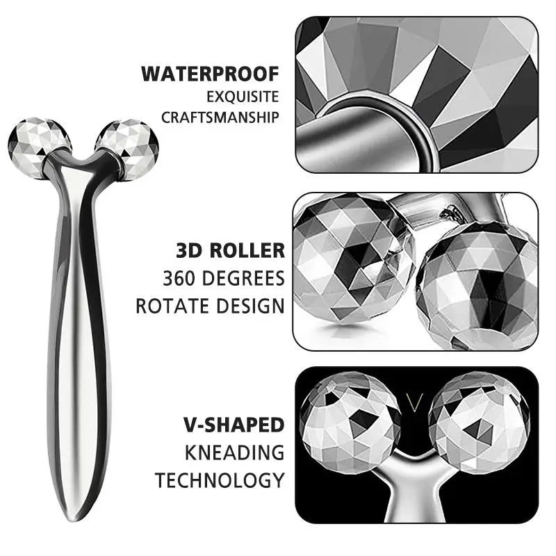 3D Y-Shape Facial Massage Roller