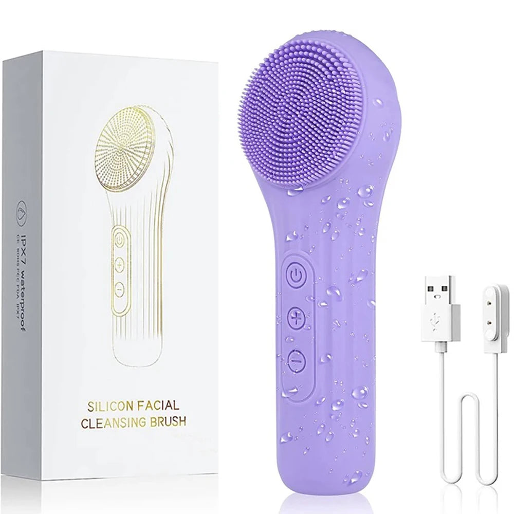 rechargeable face scrubber