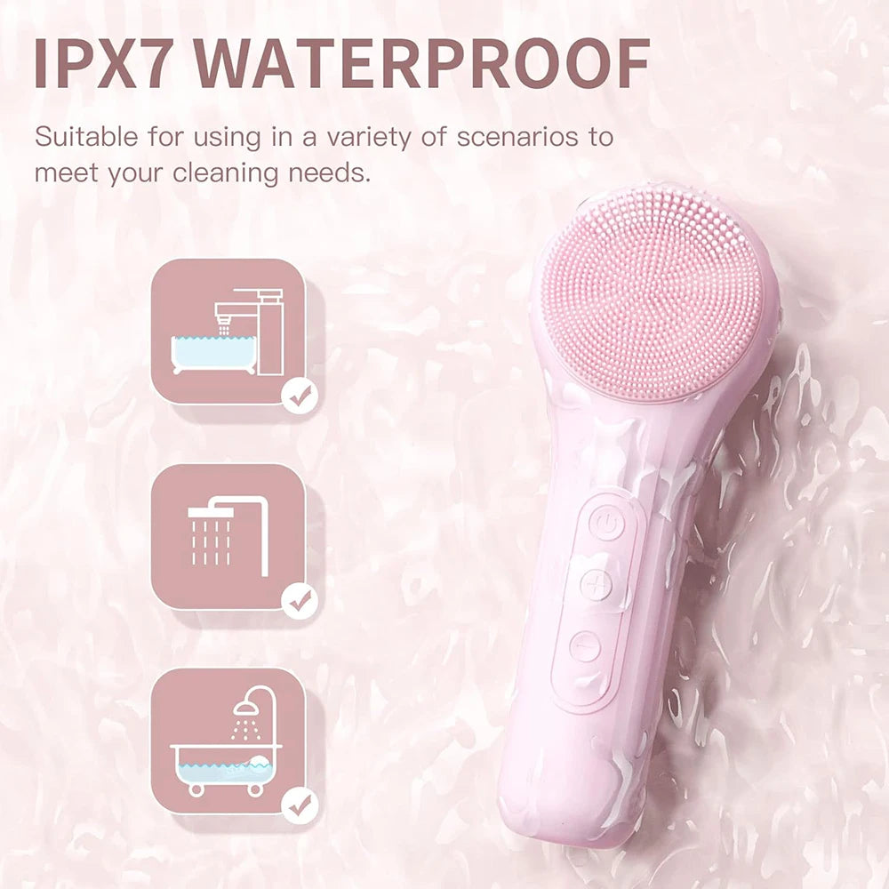 rechargeable face scrubber