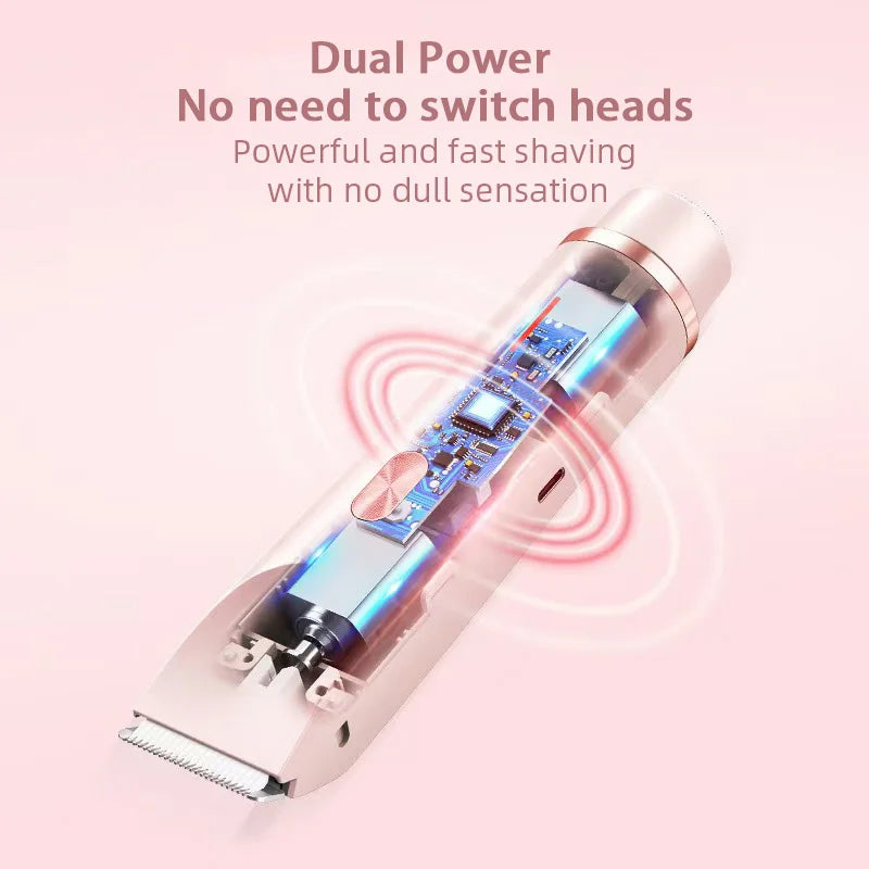 dual head hair remover