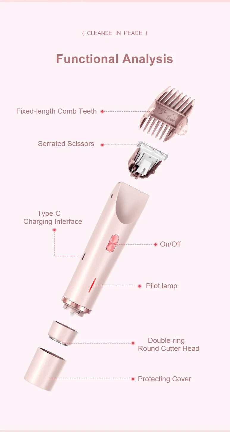 dual head hair remover