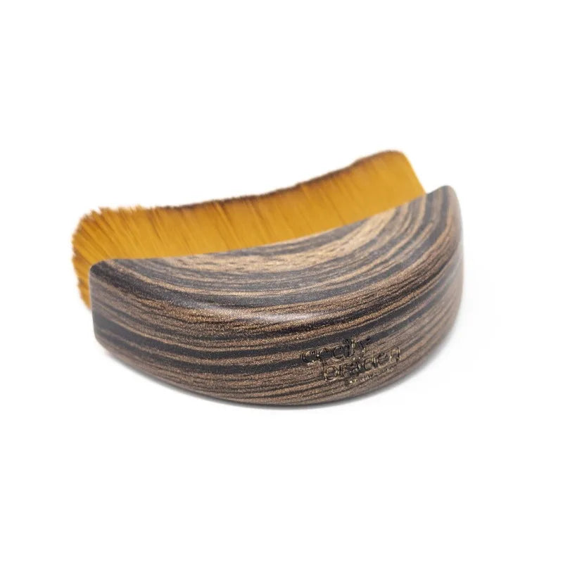 wooden face brush