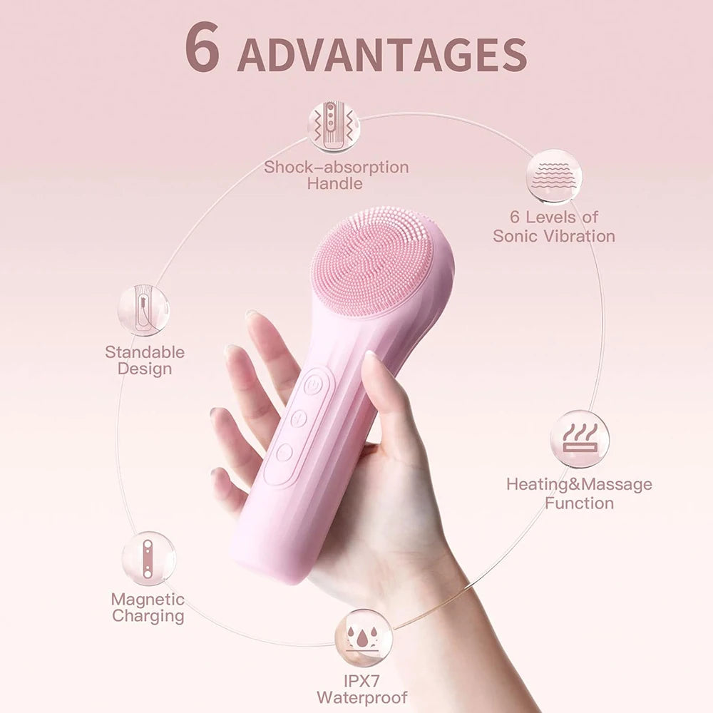 rechargeable face scrubber