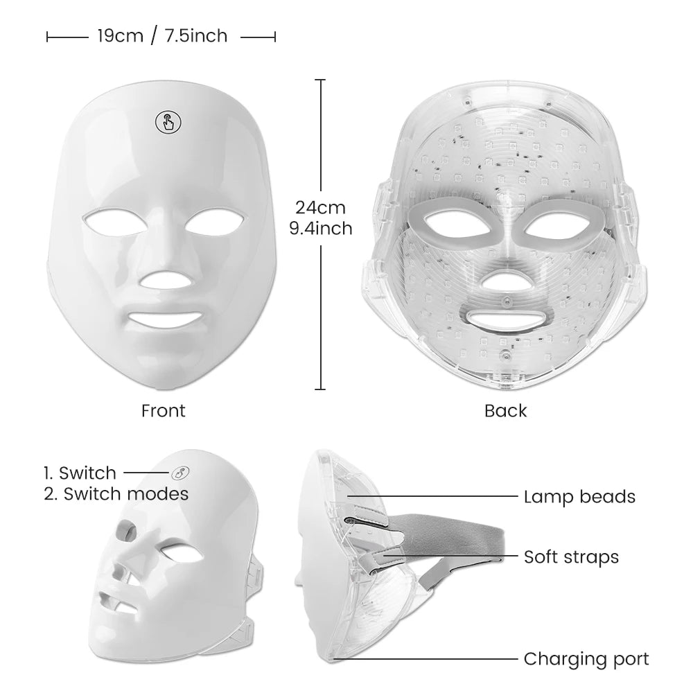 LED facial mask