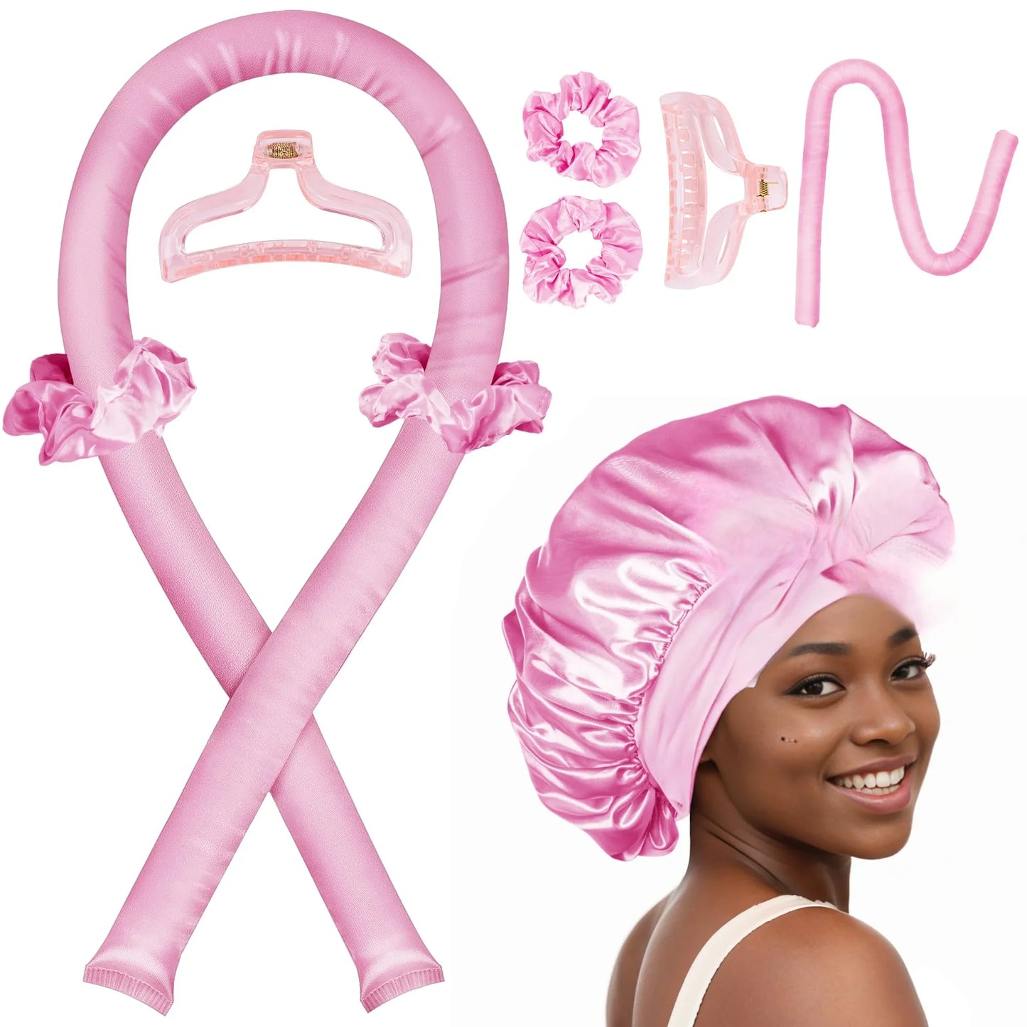 Heatless Curling Rod Night Cap