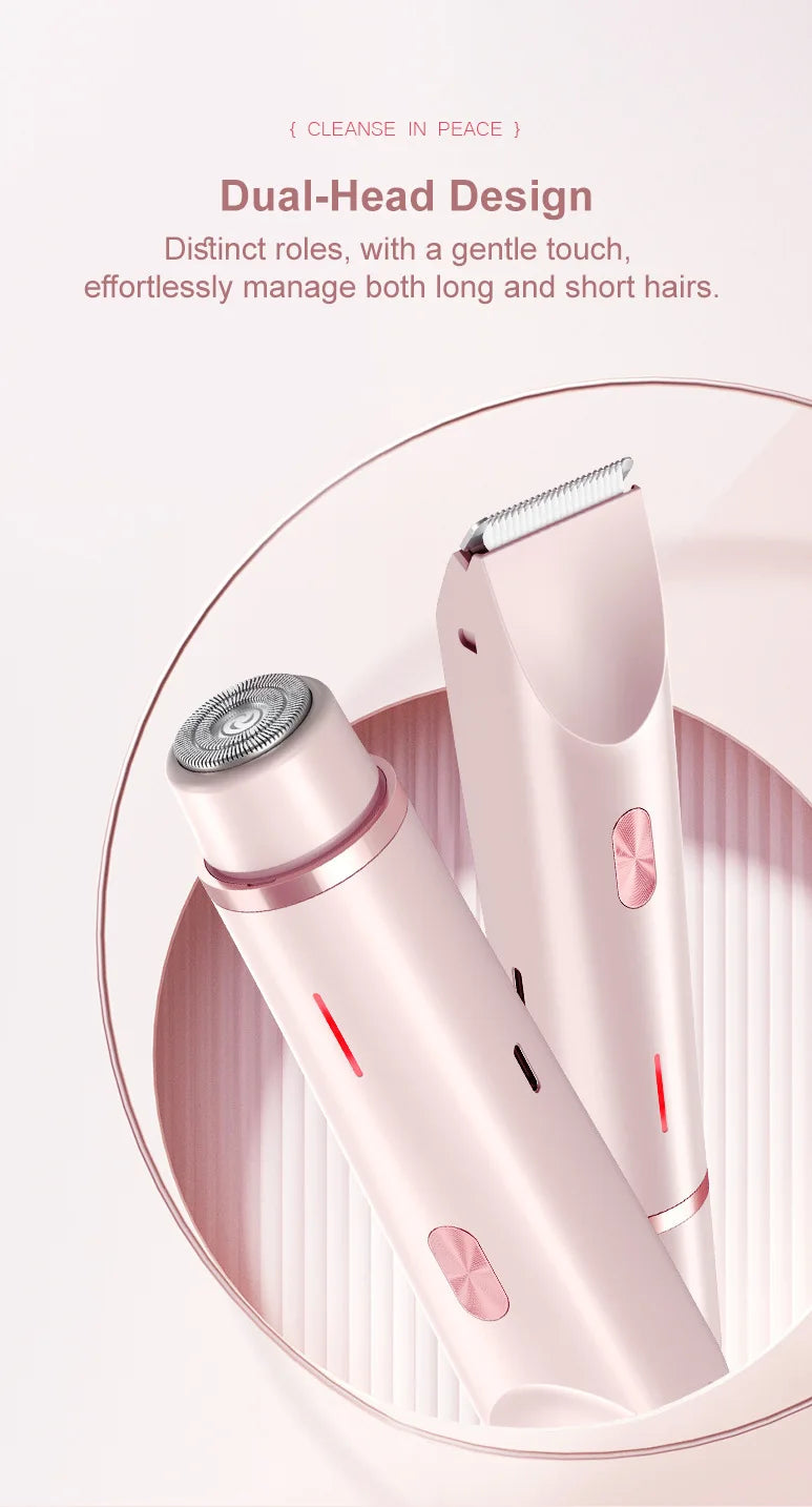 dual head hair remover