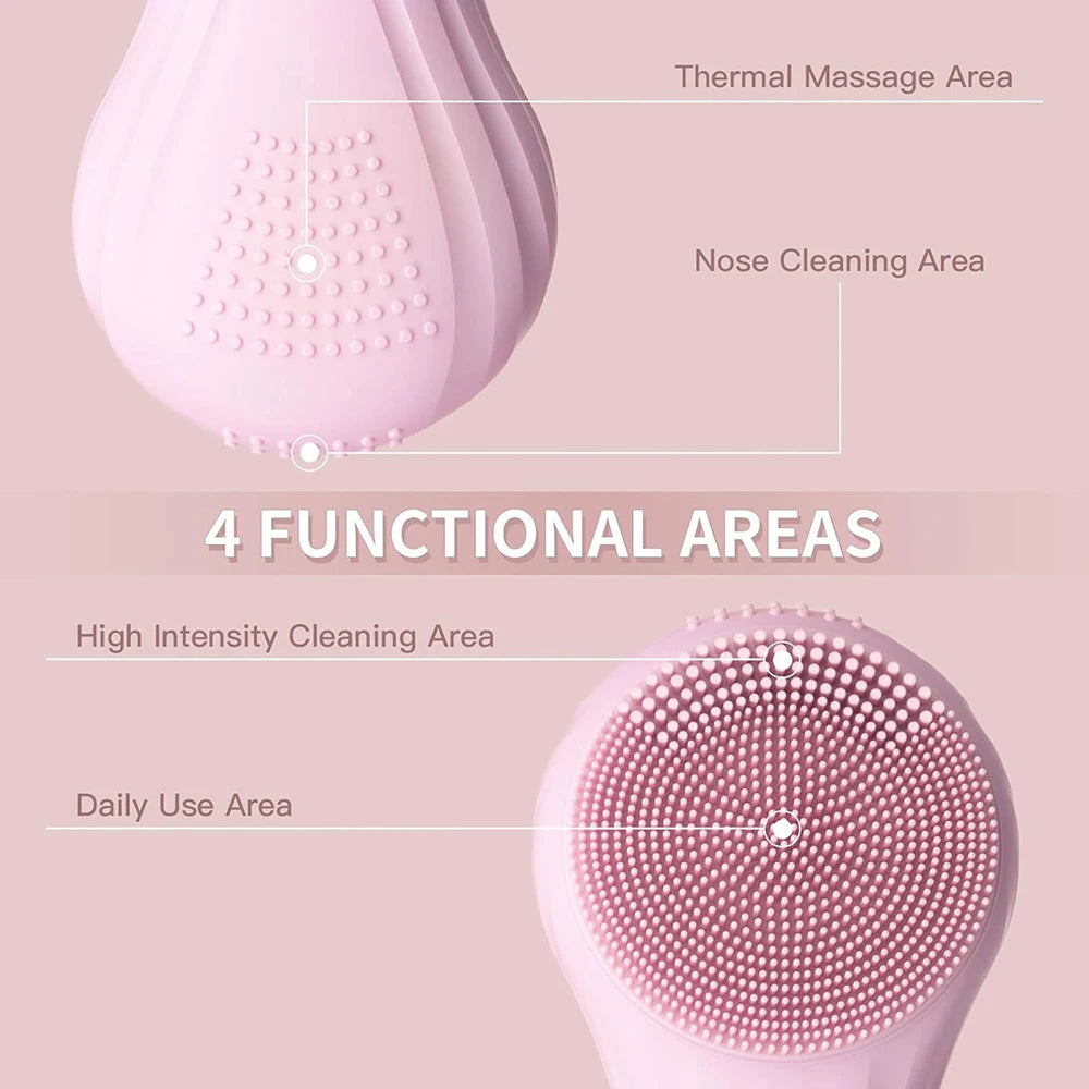 rechargeable face scrubber