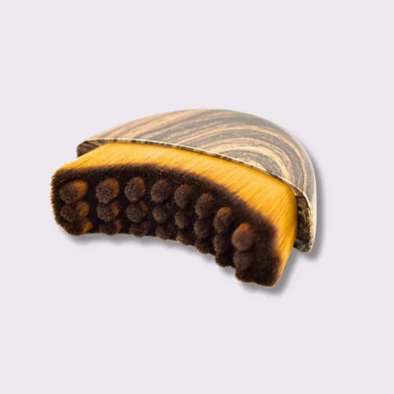wooden face brush