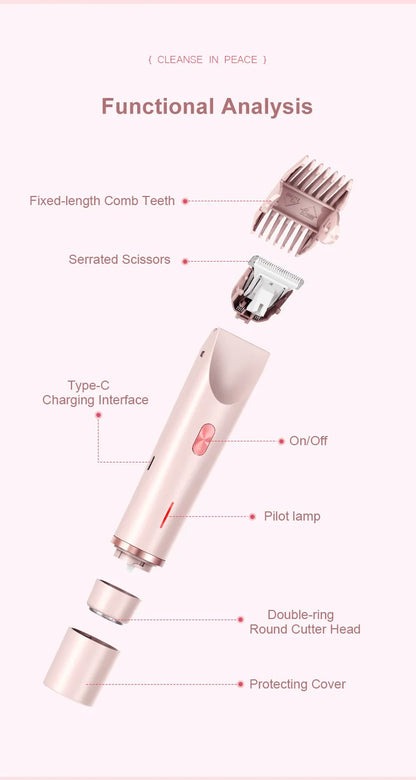 dual head hair remover