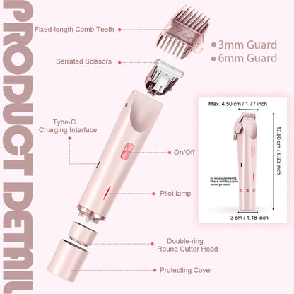 dual head hair remover