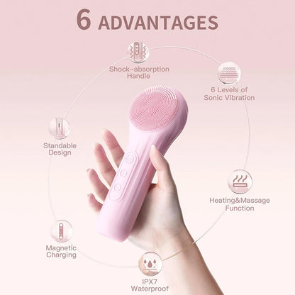 rechargeable face scrubber