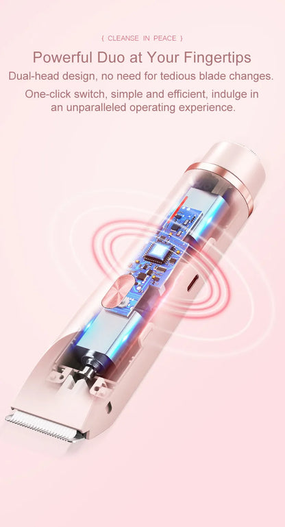 dual head hair remover