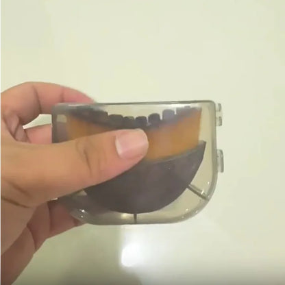 wooden face brush