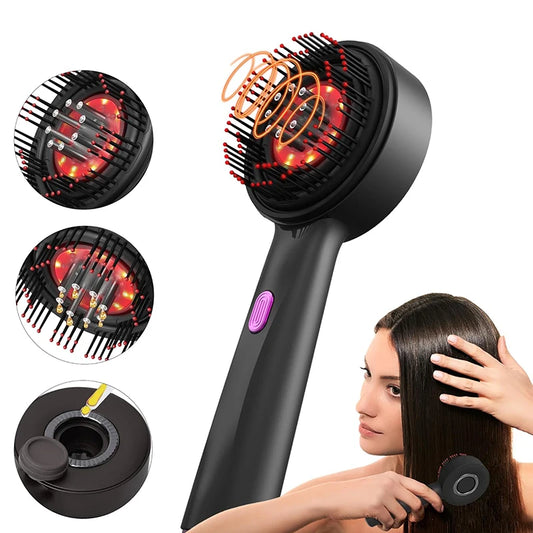 Electric Red Light Laser Hair Massage Comb